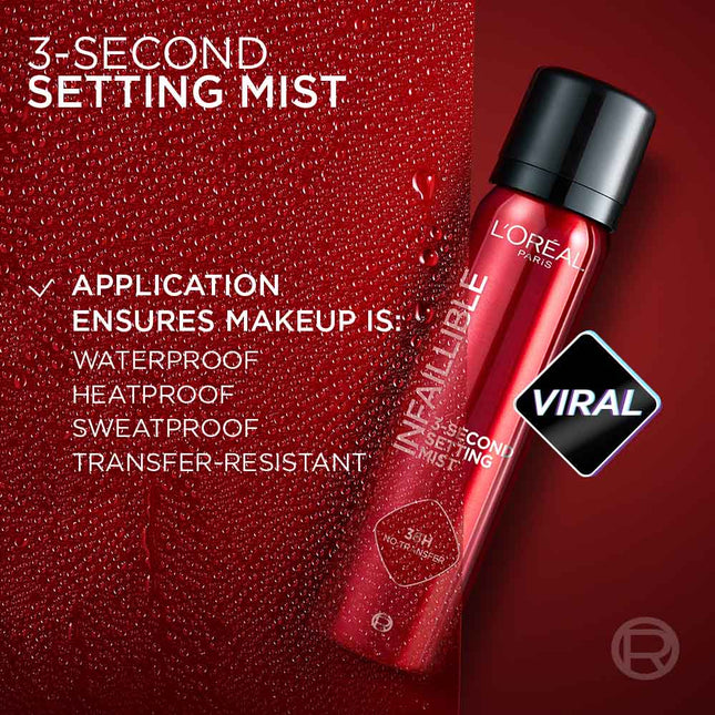 L'Oreal 3 Seconds Setting Spray 150ML