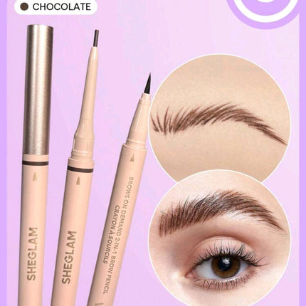 Sheglam Brows On Demand 2 In 1