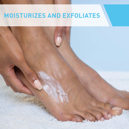 CeraVe SA Renewing Foot Cream for Dry, Rough, and Cracked feet with Hyaluronic Acid 88Ml