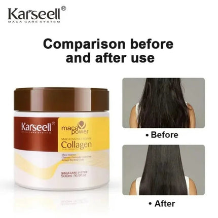 Karseell Collagen Hair Treatment Deep Repair Argan Oil Collagen Mask 500ml