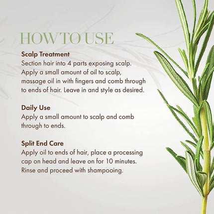 Mielle, Rosemary Mint Scalp & Hair Strengthening Oil 59ml
