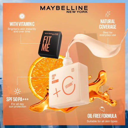 Maybelline Fit Me Fresh Tint Vitamin C SPF50