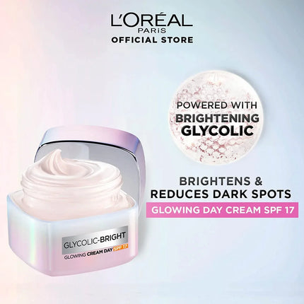 L'Oreal Glycolic Bright Glowing Cream SPF 17