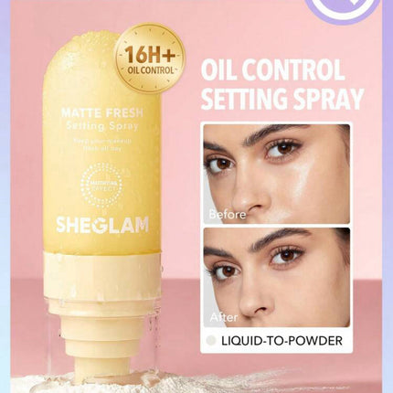 Sheglam fresh setting spray oil control 55ML