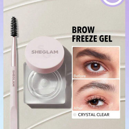Sheglam set me up brow hold-crystal clear waterproof eyebrow gel