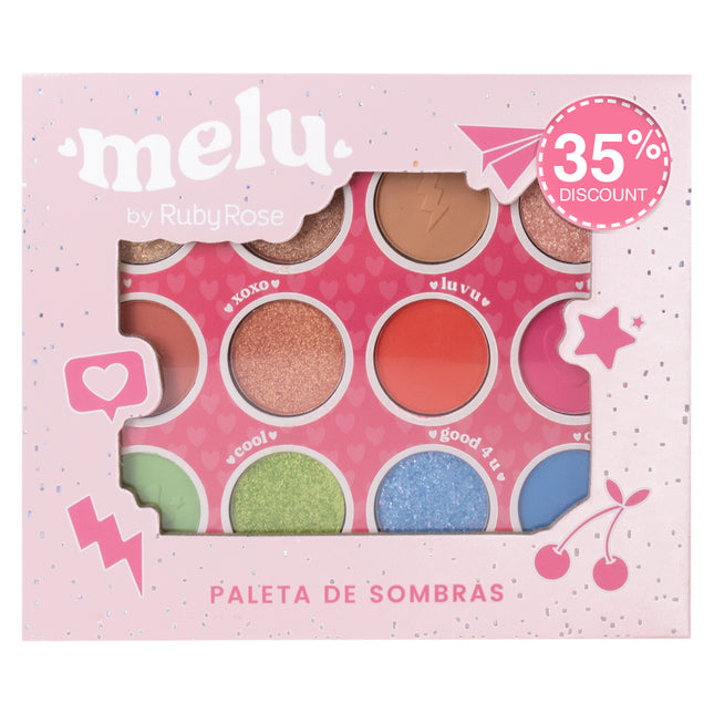 Ruby Rose Eyeshadow Palette by Melu