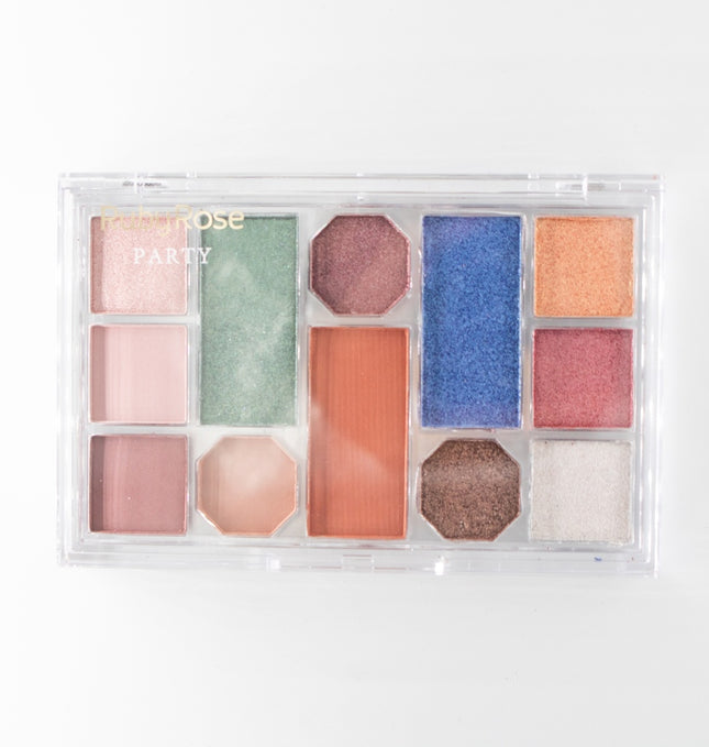 Ruby Rose Party Eyeshadow Palette 12 Shades