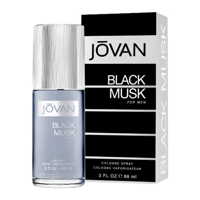 Jovan Black Musk Eau De Cologne For Men - 88ml