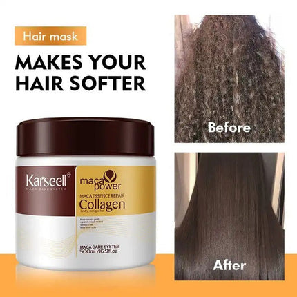 Karseell Collagen Hair Treatment Deep Repair Argan Oil Collagen Mask 500ml