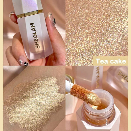 Sheglam Glow Bloom Liquid Highlighter-Gel Cream Highlighter Shimmer Dewy Finish Long Wear