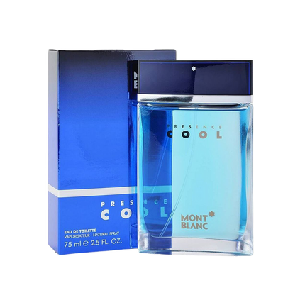 Mont Blanc Presence Cool Eau De Toilette Pour Homme - 75ml