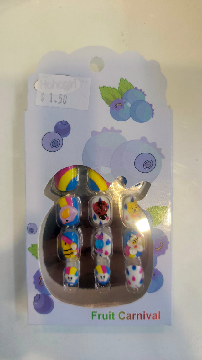 Hoho Girl Nails Random Shapes