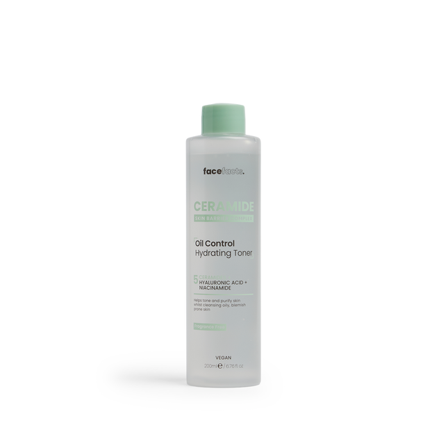 Face Facts Ceramide Oil Control Hydrating Toner 200Ml