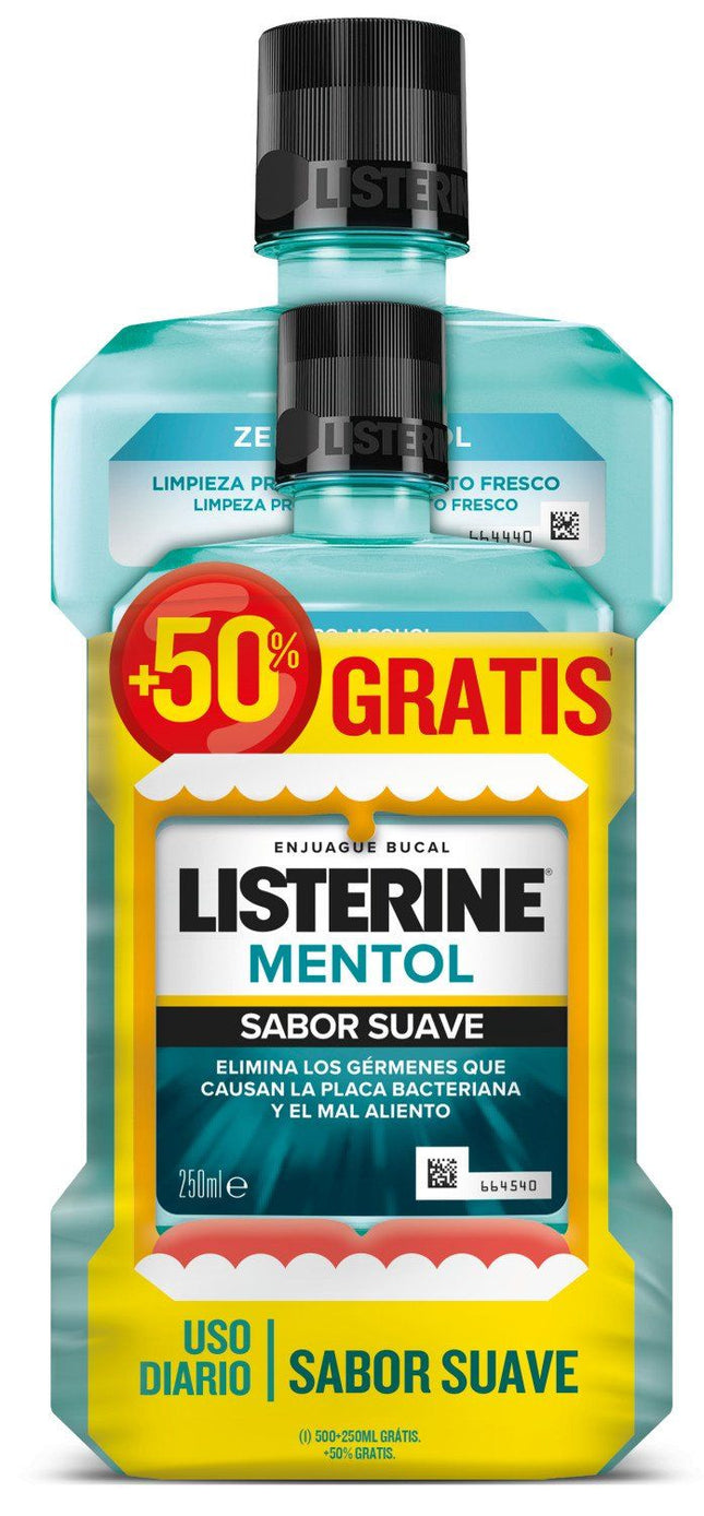 Listerine Mentol Offer 1Liter + 250Ml