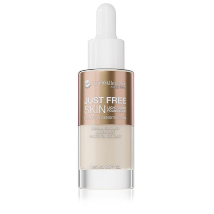 Bell hypoallergenic just free skin light liquid foundation 0.84oz