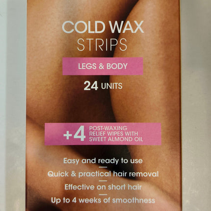 Byphasse Cold Wax Strips Legs & Body