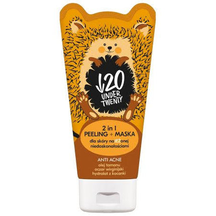 Lirene, Under 20 – 2 In 1 Peeling With Mask, 150Ml