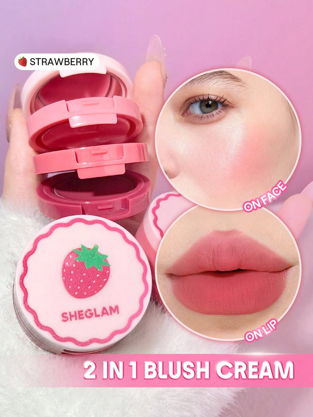 SHEGLAM Very Cheek & Lip Cream Stack
