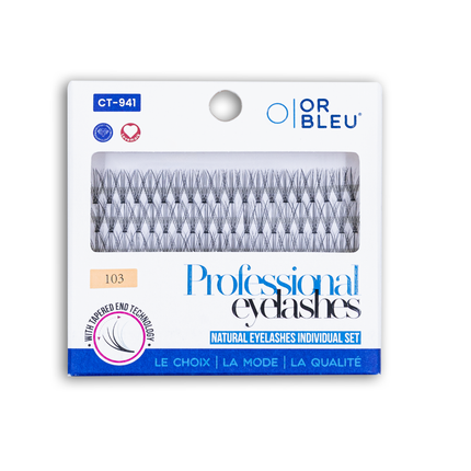 Or-Bleu Eyelashes Individual Set