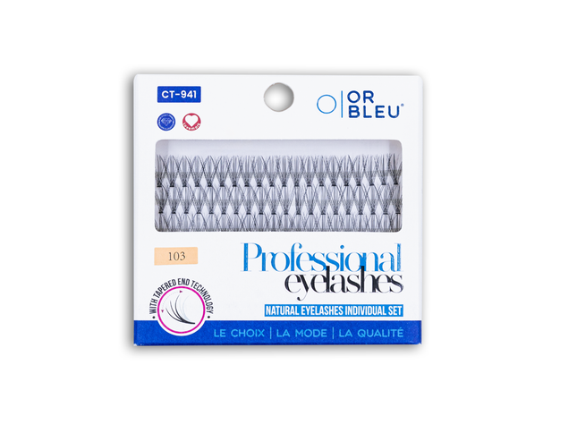 Or-Bleu Eyelashes Individual Set