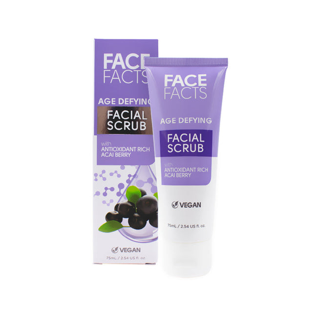 Face Fact Age Defying Facial Scrub Acai Berry 75 Ml