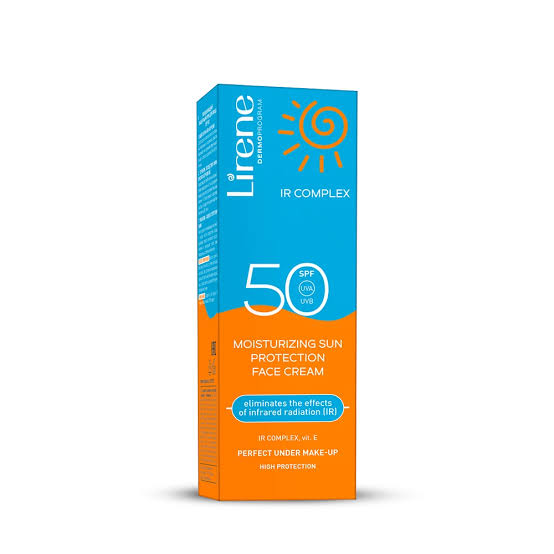Lirene SUN Moisturizing sun protection Sunscreen face cream SPF 50