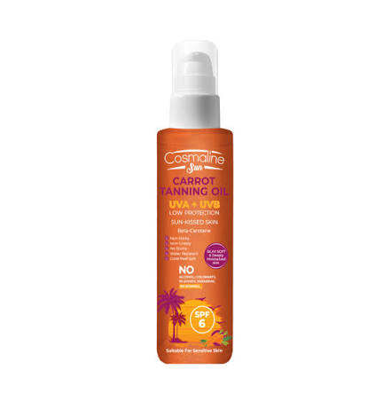 Cosmaline Sun SPF 6 Tanning Oil  190ML