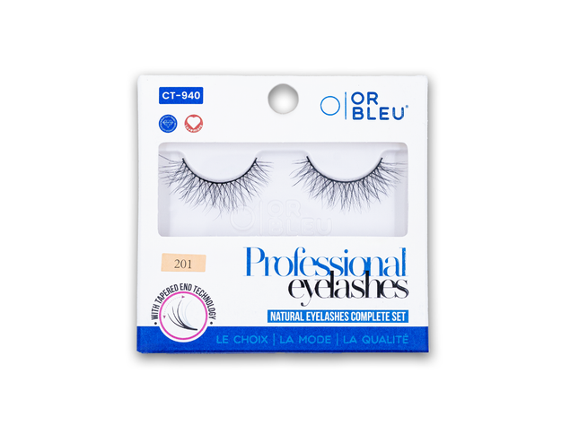 Or-Bleu Eyelashes Complete Set