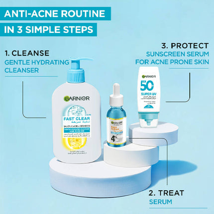 Garnier Fast Clear Salicylic Acid + Ceramides 250ML