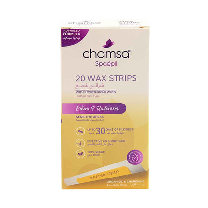 Chamsa 20 Wax Strips