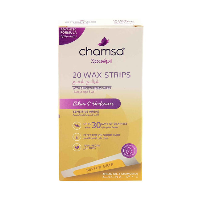 Chamsa 20 Wax Strips