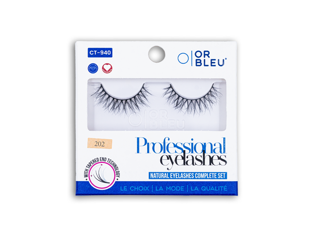 Or-Bleu Eyelashes Complete Set