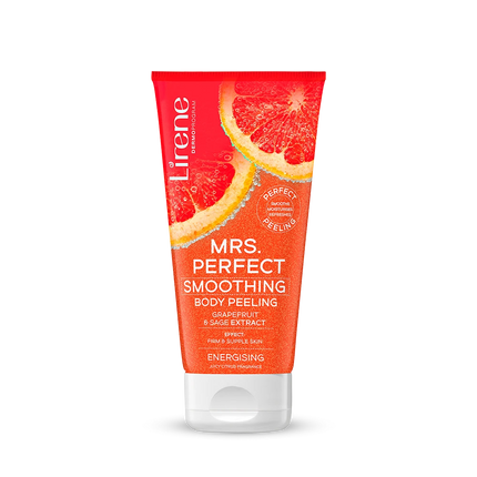 Lirene Smoothing body peeling with extracts of grapefruit and sage MRS. PERFECT 175 ml