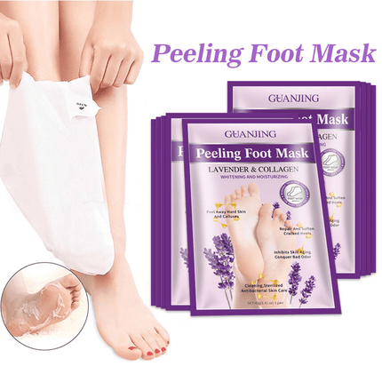 Guanjing Peeling Foot Mask 1 Pair