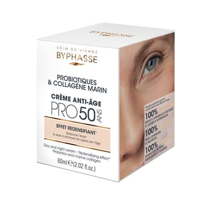 Byphasse Probiotique & Collagene Age 50 60Ml