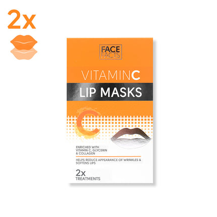 Face Fact Vitamin C Lip Mask 2 Pieces