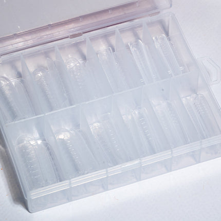 Ruby Beauty Nail TipsDual Nail Sculpting Plastic Forms – Full Set RB-822