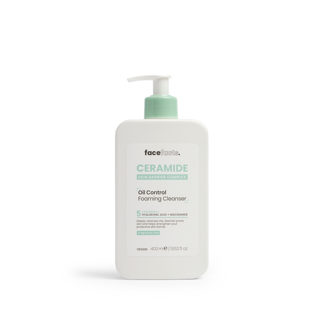Face Facts Ceramide Oil Control Foaming Cleanser 400 mL