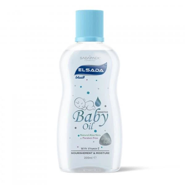 Elsada Baby Oil Natural Aloe Vera 200Ml