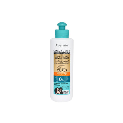 Cosmaline Cosmal Cure Professional Oh My Curls Light Touch Leave In Cream 250Ml