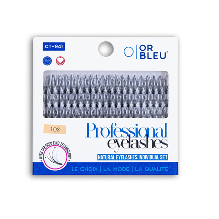Or-Bleu Eyelashes Individual Set