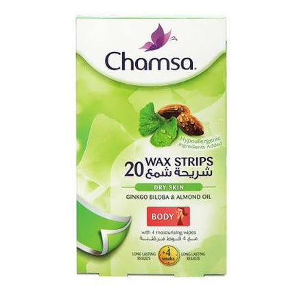 Chamsa  Body & Legs 20 Wax Strips