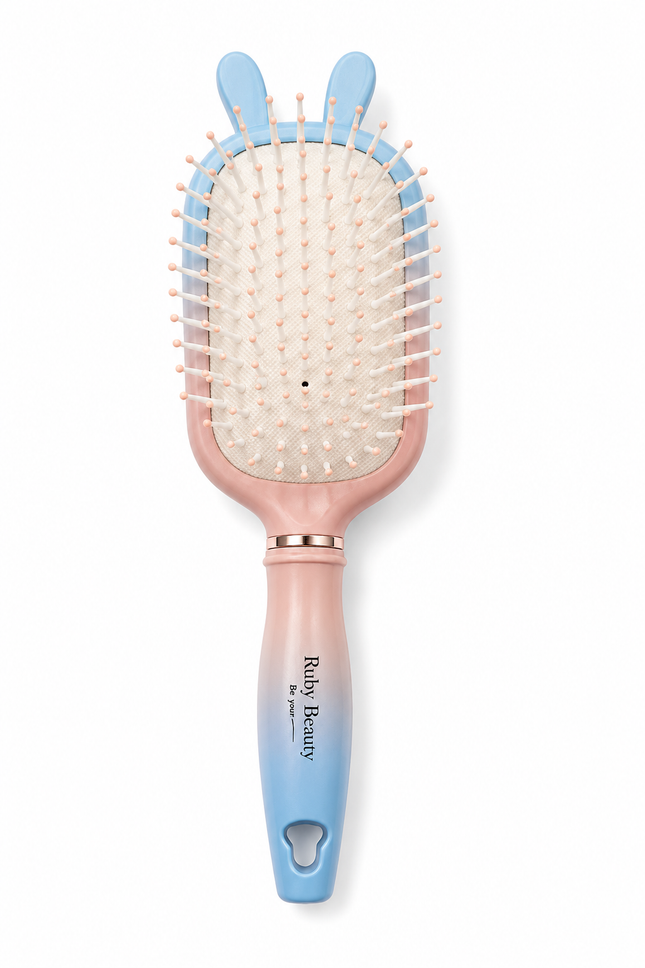 Ruby Beauty Bunny Detangling Hair Brush RB-421-3