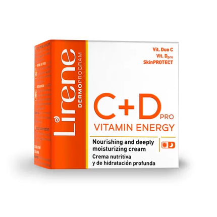LIRENE 30+ VITAMIN ENERGY С+D PRO NOURISHING AND DEEPLY MOISTURIZING CREAM