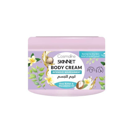 Cosmaline Skinnet Body Cream Shea Butter & Macadamia 400Ml