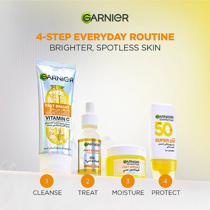 Garnier Fast Bright Serum Cleanser Vitamin C 100ML