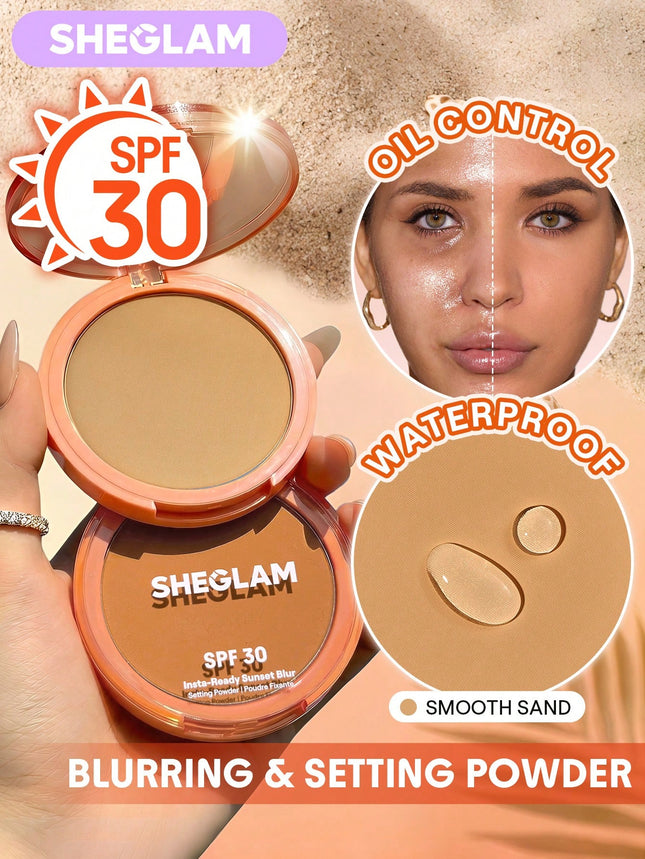 Sheglam Insta-Ready Sunset Blur Setting Powder SPF30