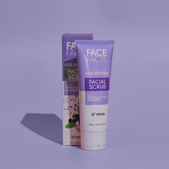 Face Fact Age Defying Facial Scrub Acai Berry 75 Ml