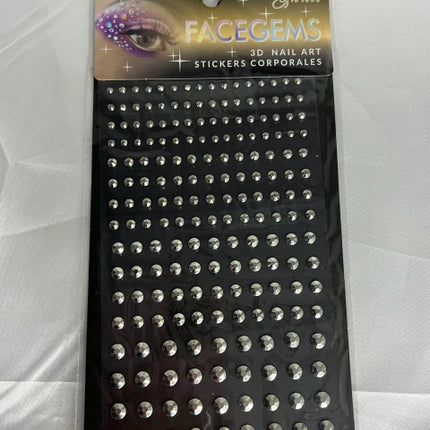 Face Gems 3d Nail Art