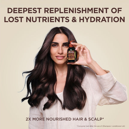 Garnier Ultra Doux Pure Avocado And Shea Butter Hair Nourisher For Very Dry, Frizzy Hair Or Dry Scalp